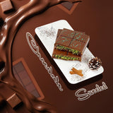 Lyrovo 2pcs Kunafa Chocolate Bar Molds Silicone Large Stuffed Dubai Pistachio Deep Bar Moulds Kit