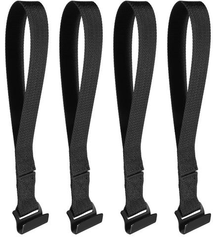 Rooftop Cargo Tie Down Hook Straps for Securing Any Car Roof Bag