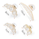Lyrovo 3 PCS Metal Large Hair Claw Clips for Thick Heavy Hair, Strong Hold Big Non-Slip Hair Catch Barrette Jaw Clamp for Long Hair, Fashion Styling Accessories for Women Girls (Golden, 3pcs)