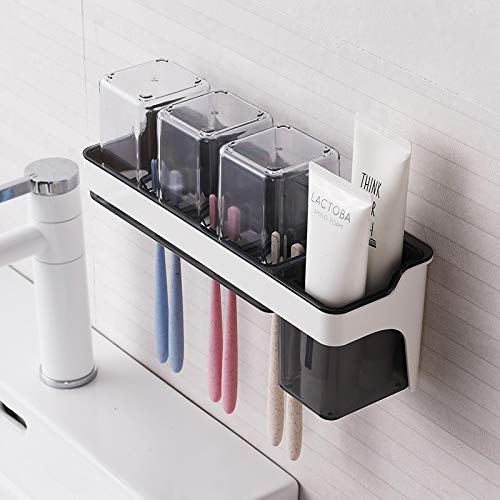 Toothbrush Holders for Bathroom Wall Mounted