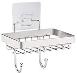 Stainless Steel Soap Dish Holder for Bathroom