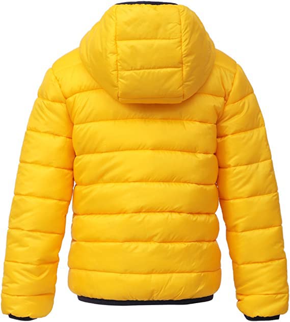 Baby Jacket - Reversible Lightweight Winter Coat Jacket Hooded For Boys