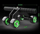 Ab Roller Wheel Stomach Exercise Training with Mat