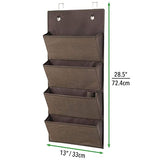 4-Pockets Closet Wardrobe Storage Organizer