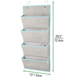 4-Pockets Closet Wardrobe Storage Organizer