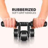 3-Wheel Abdominal and Core Exercise Roller