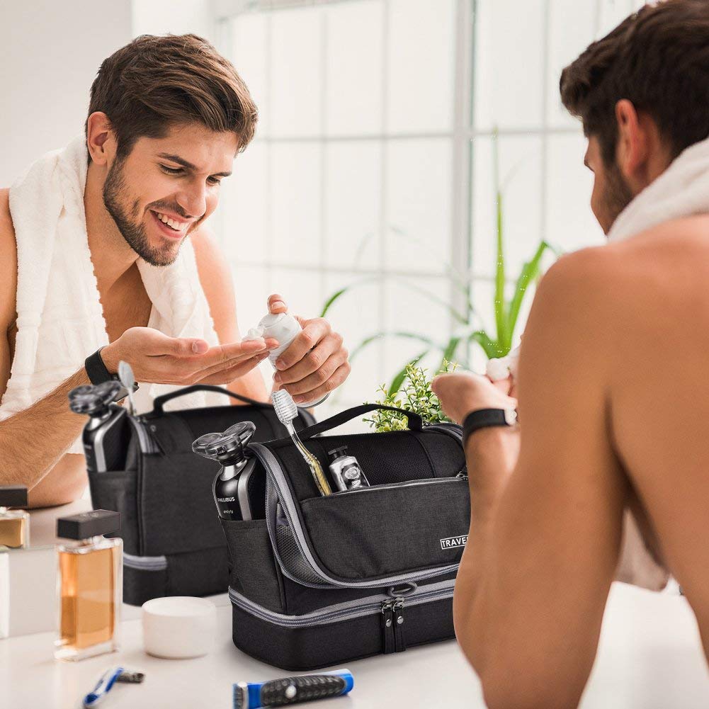 Polyester & Fabric Toiletry Kit