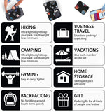 4 Set Packing Cubes 4 Various Sizes (Black)