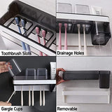 Toothbrush Holders for Bathroom Wall Mounted