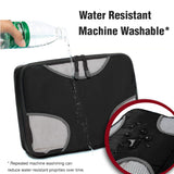 4 Set Packing Cubes 4 Various Sizes (Black)