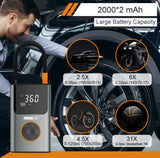 Tyre Air Inflator Pump for Car & Bike