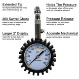 100 PSI Car Truck Tire Pressure Gauge