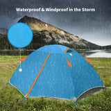 100% Waterproof Tent with Aluminum Pole