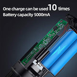 Car Vacuum Cleaner Double Filter 5000mAh
