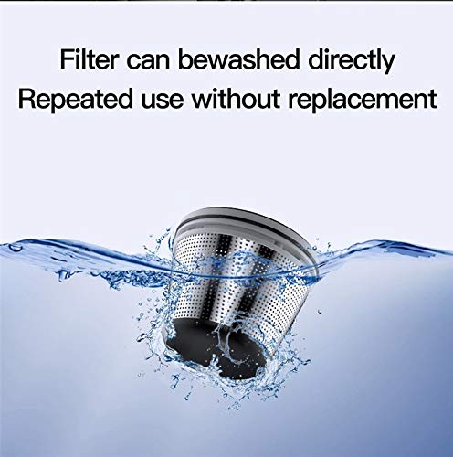 Car Vacuum Cleaner Double Filter 5000mAh