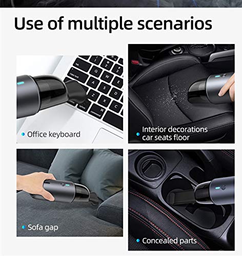 Car Vacuum Cleaner Double Filter 5000mAh