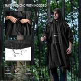 Lyrovo Style with our Waterproof 3 in 1 Ponchos for the Rainy Season